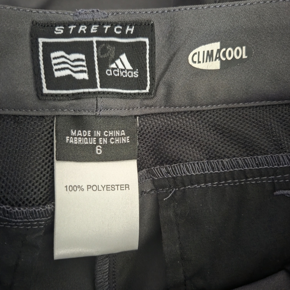 Adidas ClimaLite Stretch Capri Pants – Size 6 - Picture 3 of 5